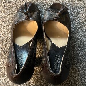 Michael Kors Dark Brown Loafers with Tassel Detail